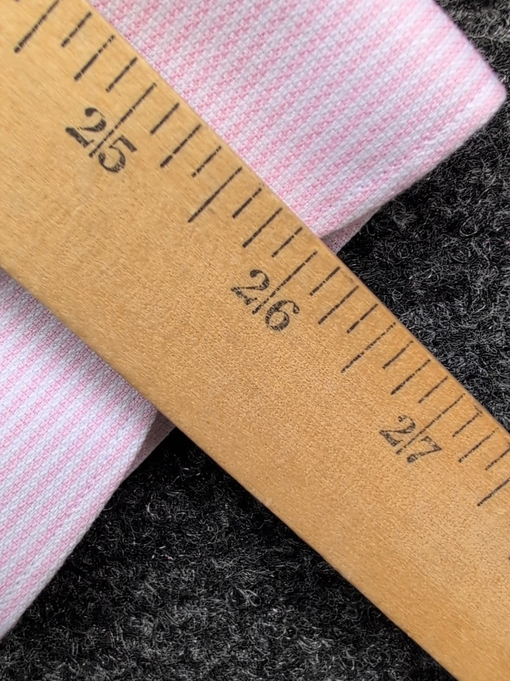 SuitSupply Traveller Dress Shirt Mens 15.5 39 M Pink Striped Slim Fit Button Up - Picture 13 of 14